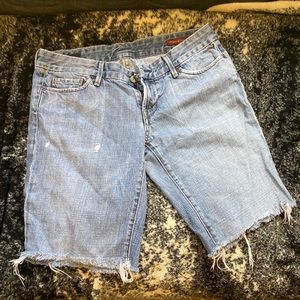 Citizens of Humanity cutoff Jean Bermuda shorts